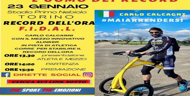 Rete Italiana Disabili: Record dell'ora F.I.D.A.L. tappa speciale giro d'Italia