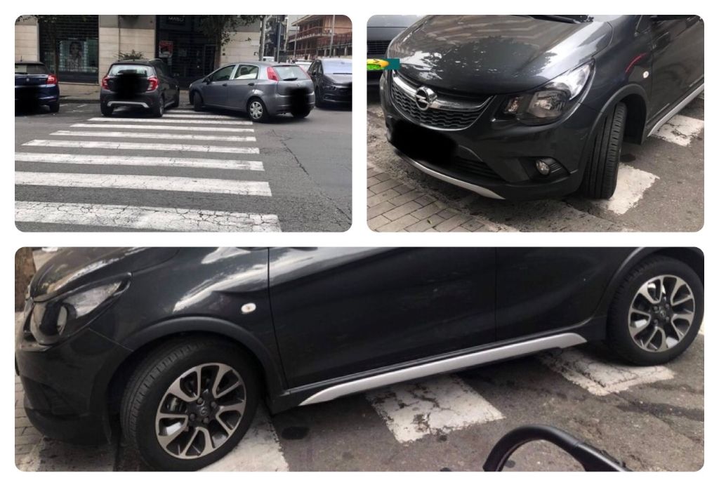 Acireale: vergogna inciviltà in Corso Italia a causa di questi automobilisti