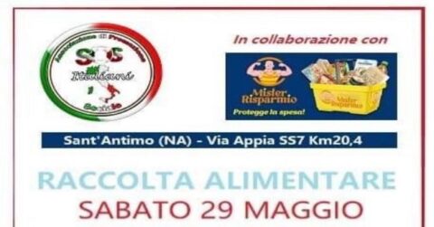 Oggi i volontari di SOS Italiani saranno presenti a Sant'Antimo (NA)