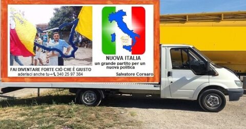 Corsaro: Costruiamo un grande partito per una politica NUOVA ITALIA