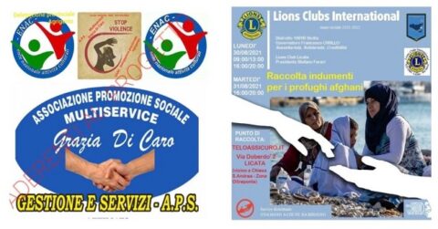 ENAC AG e Lions Clubs Licata insieme per i profughi Afgani di Sigonella