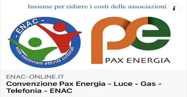 ENAC e PAX ENERGIA, broker di servizi energetici, stipulata convenzione