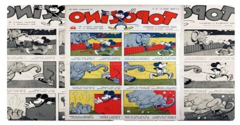 Gennaio 1928 esce in Italia il primo “fumetto di Topolino"