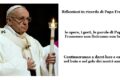 Riflessioni in ricordo di Papa Francesco