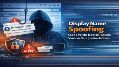 Display Name Spoofing: email false che sembrano vere